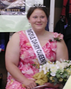 Morgan Sauder, Argyle Dairy Queen and later Green County Dairy Princess