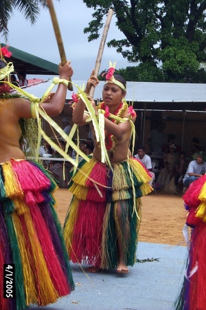 Yapese dancers