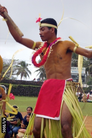 Yapese dancers