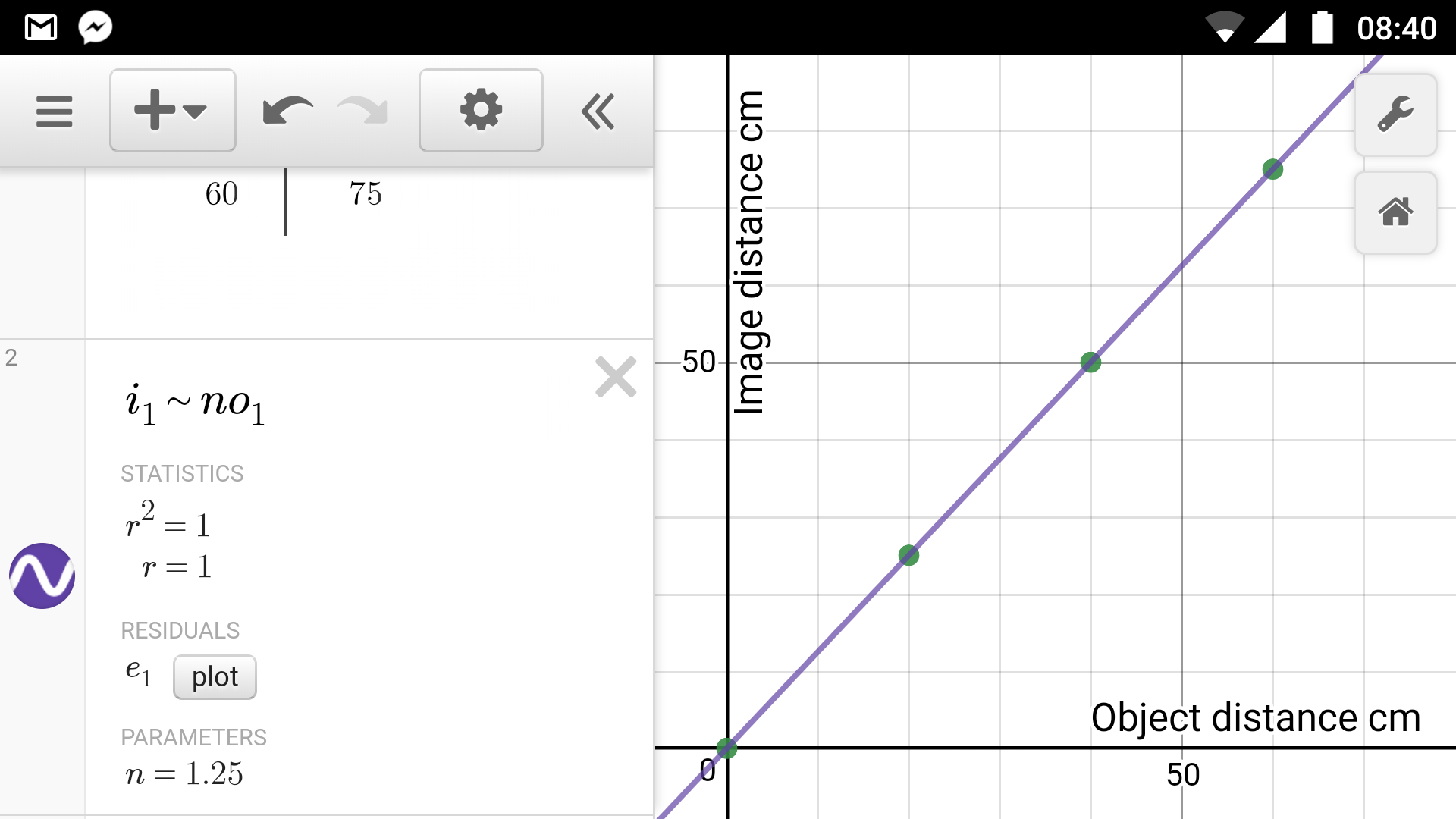 reflection data