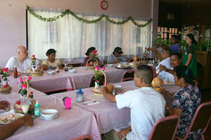 Luncheon given by Yap Campus