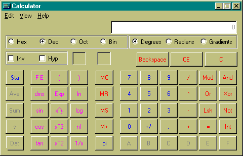 Image of Calculator