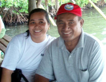 Nena S. Nena and his wife Elnora.